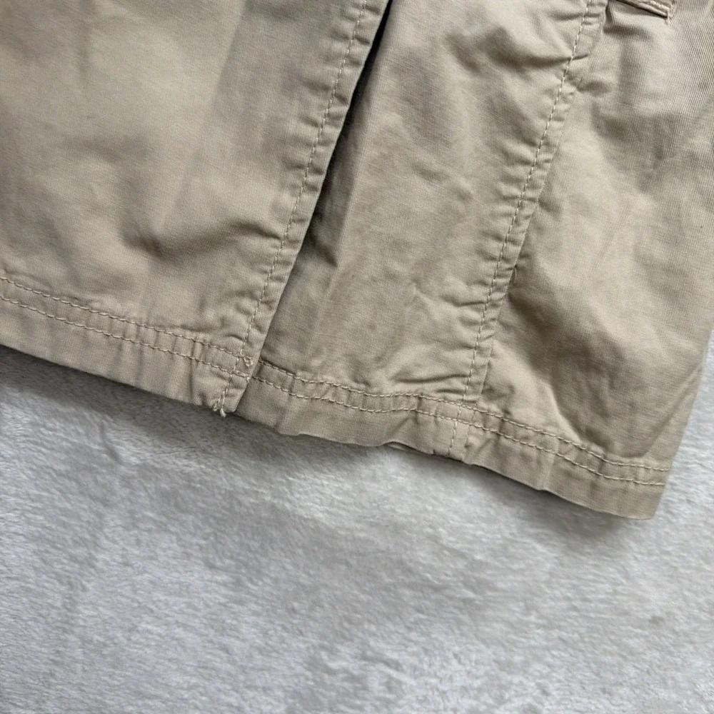 Gap Kids Hooded Trench Coat Girls M 8 Khaki Double Breasted Belted Jacket